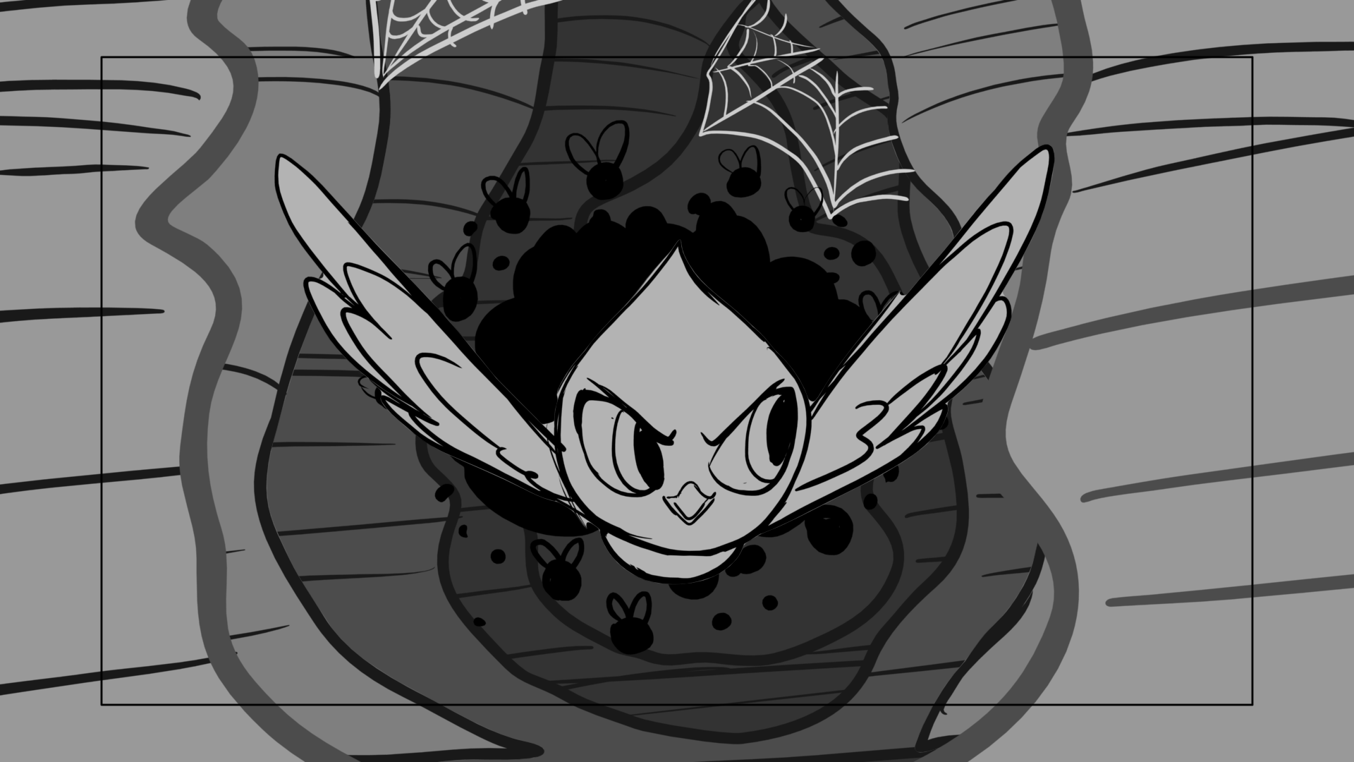 Venom Wars — Escena 16, panel 2, storyboard by Melissa Ballesteros